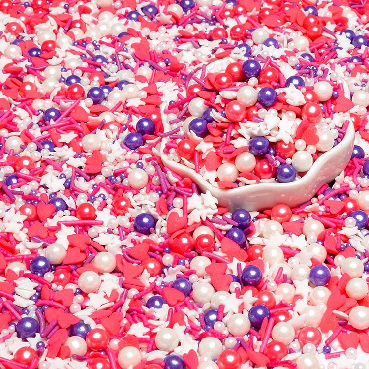 Professional Cheap Durable Using Mix Colour Edible Cake Decoration Sprinkles Candy