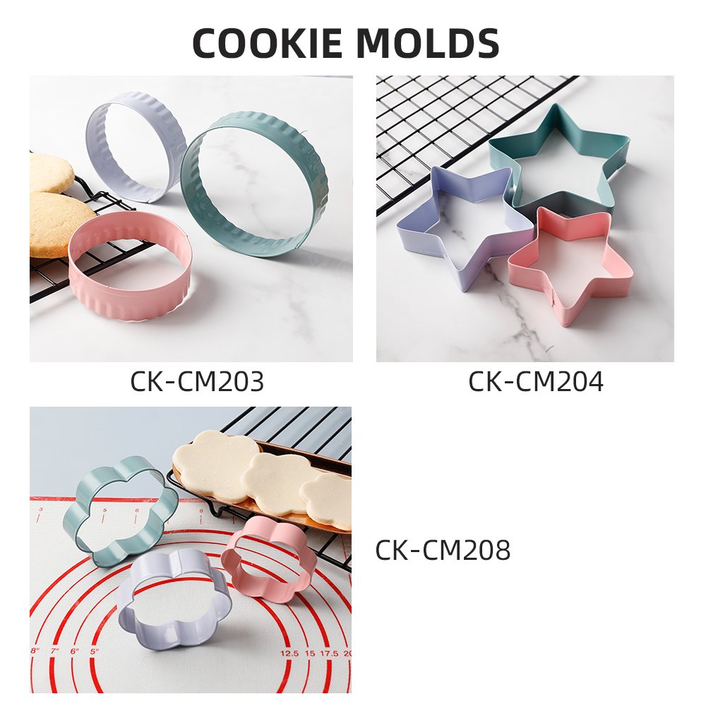 4 Pcs Set 8 Shapes Baking Diy Plastic Pastry Cream Fondant Butter Mousse Edge Side Comb Smoother Scraper decoration Cake Tools
