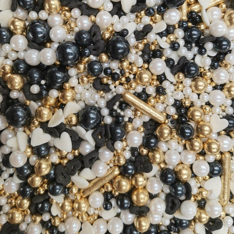 sprinkles cake decoration edible sugar pearls 100g 500g 1000g