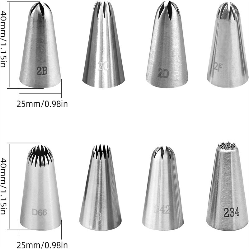 New Reposteria Supplies icing piping bags nozzles Cake Bakery Ingredient Pastry Matching Reposteria cake nozzle set