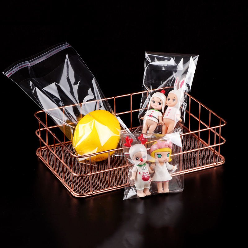 Clear Cellophane Bakery Candy Cookie Food Plastic Transparent Self Adhesive Sealing Opp Packaging Bag