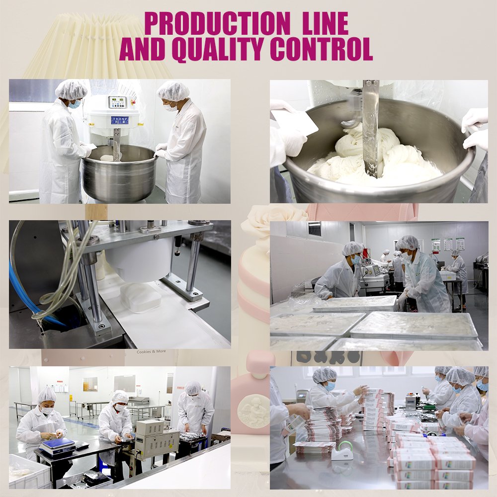 Bakery Ingredients edible cake decoration sugar paste fondant gum paste for make flower,bowknot,figure