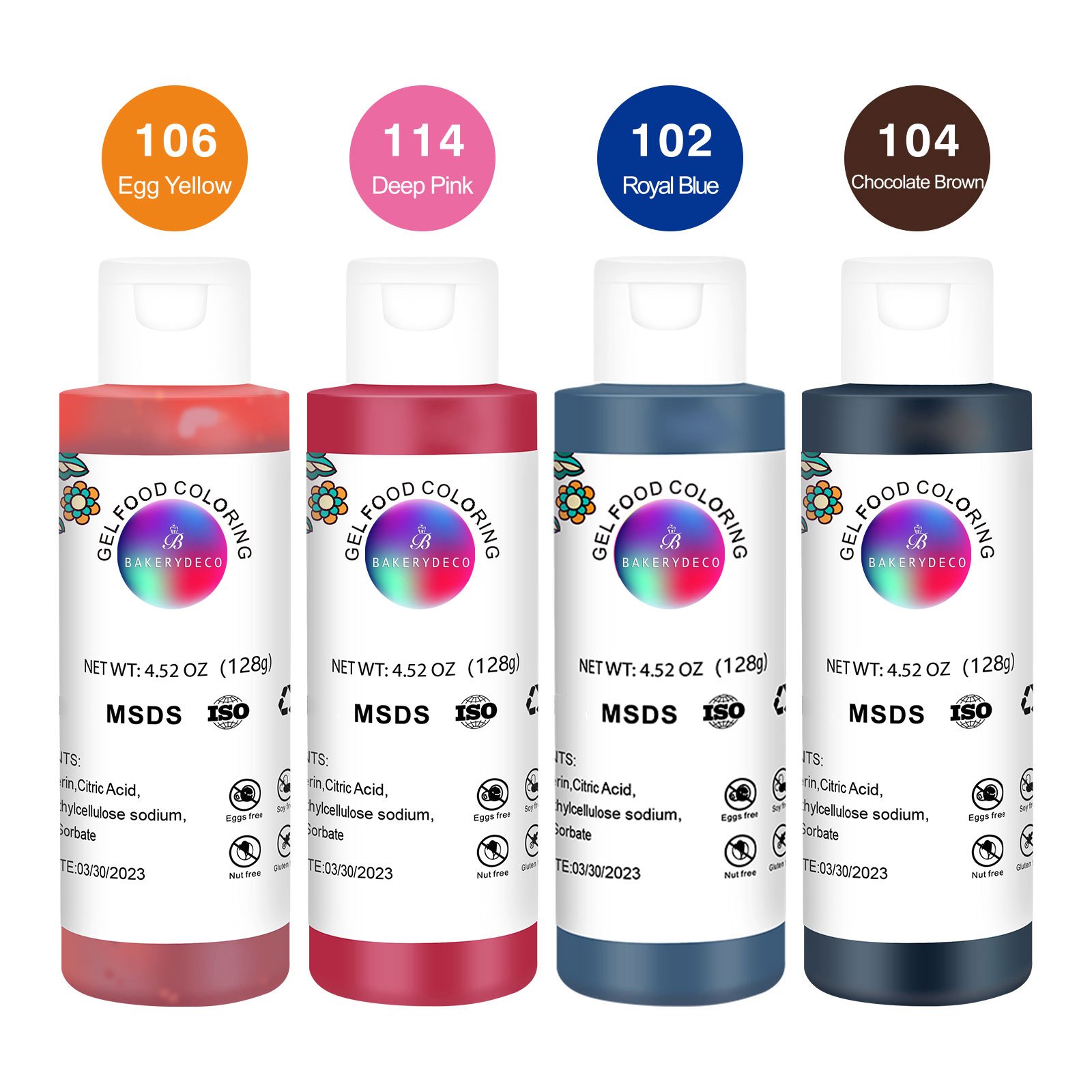Food Coloring Liquid Food Grade color gel Tasteless Food Dye for Cake Decoration