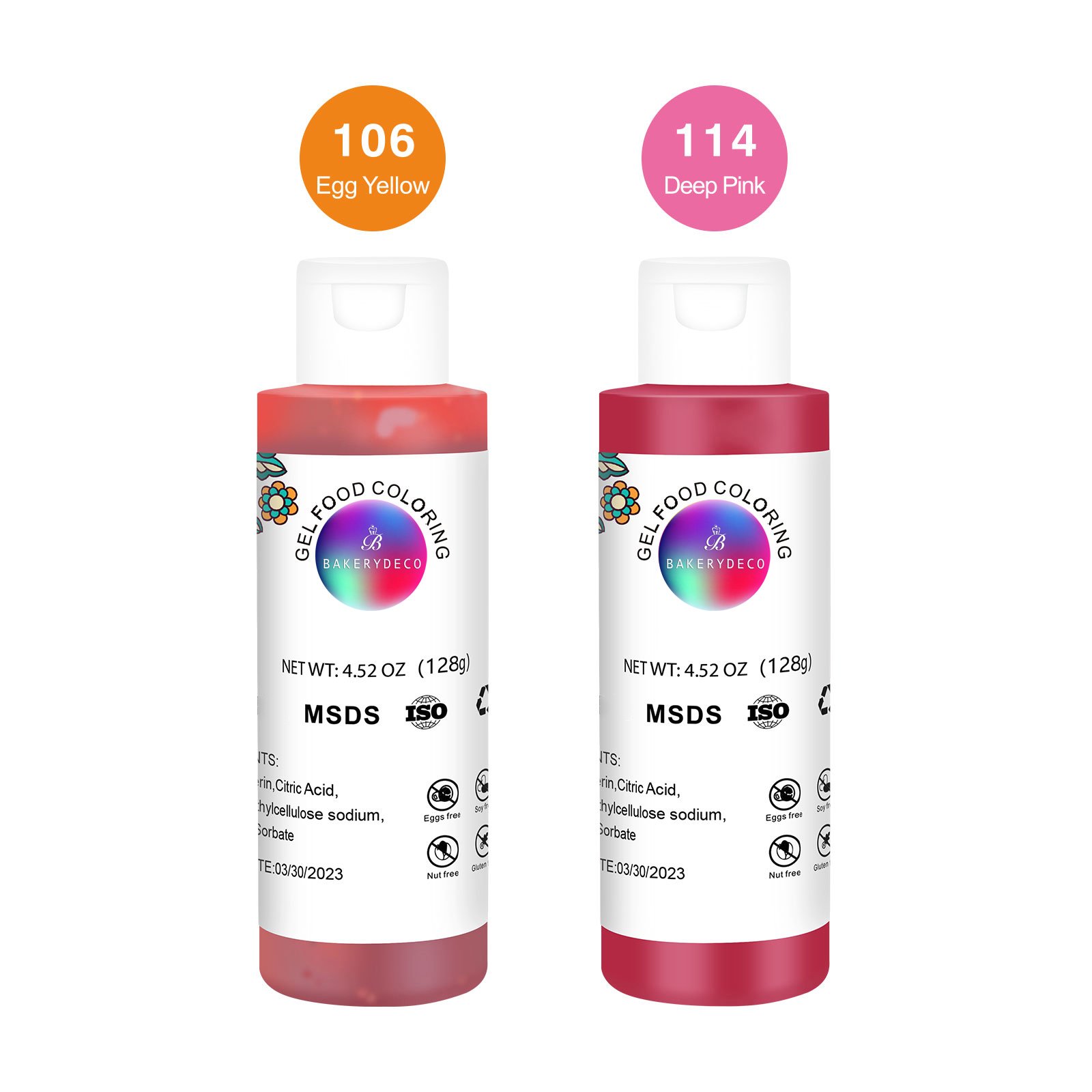 Food Coloring Liquid Food Grade color gel Tasteless Food Dye for Cake Decoration