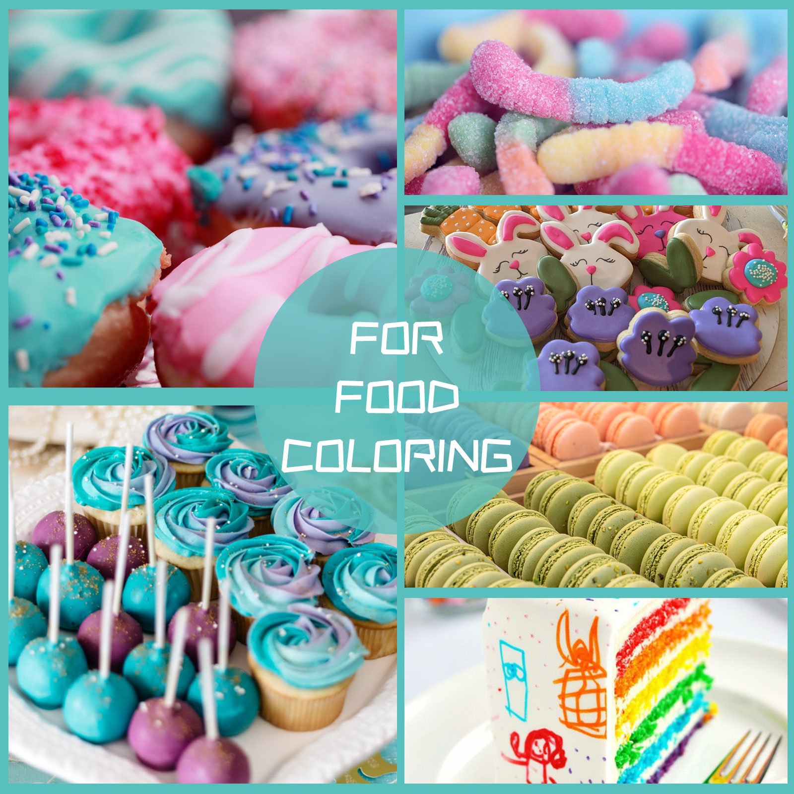 Food Coloring Liquid Food Grade color gel Tasteless Food Dye for Cake Decoration