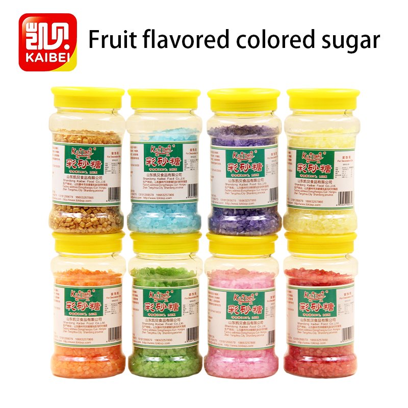 Edible sugar sanding Watermelon flavor Cotton Candy Sugar Halal Fruit Flavor Red candy floss sugar For Cotton Candy Machine
