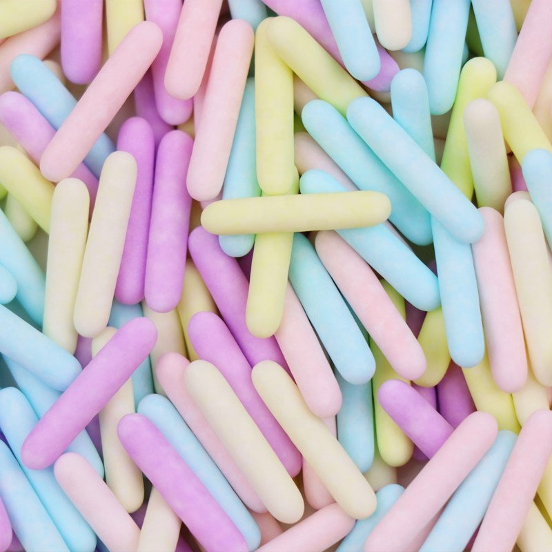 New Matte Color Sprinkle Macaron Confection for Cake Donut Decoration