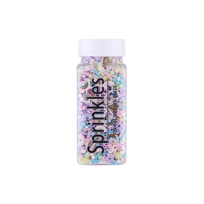 LOVEBAKERY Sweet Shape Wafer Sprinkles 2022 Unicorn Design Wholesale Confetti Bakery Ingredients Sprinkles Cake Decorations