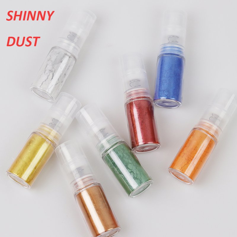 Wholesale cheapest price pearlizd edible shinny dust sprinkles powder rainbow color sprinkles candy for cake decoration