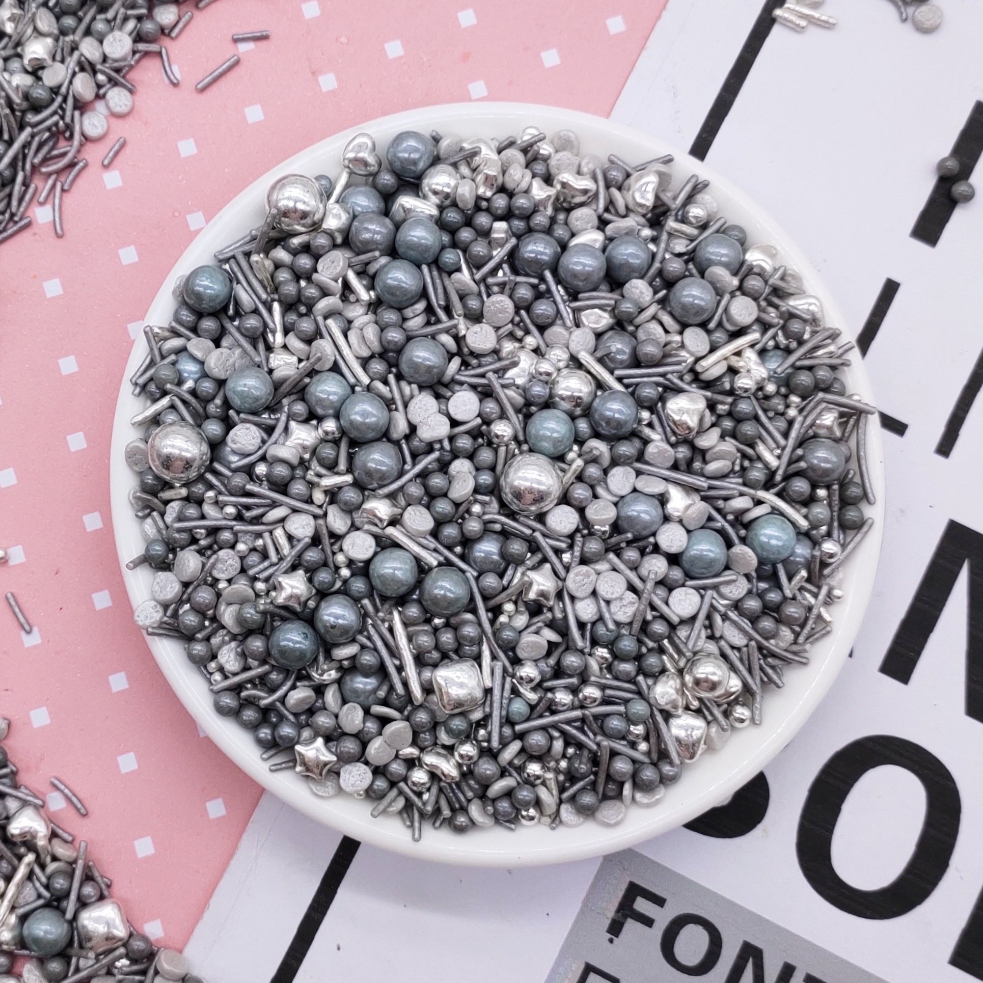 eatable pearls sprinkles cake decoration for cake decorating Christmas tools