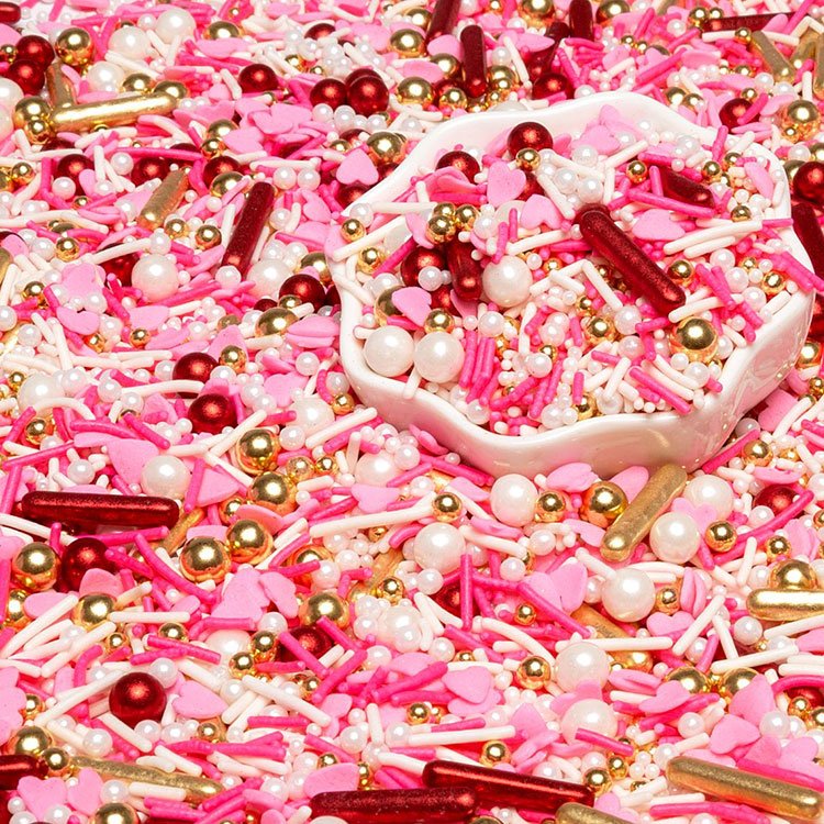 New Arrival Custom High Quality Candy Bulk Edible Sugar Sprinkles Pearl