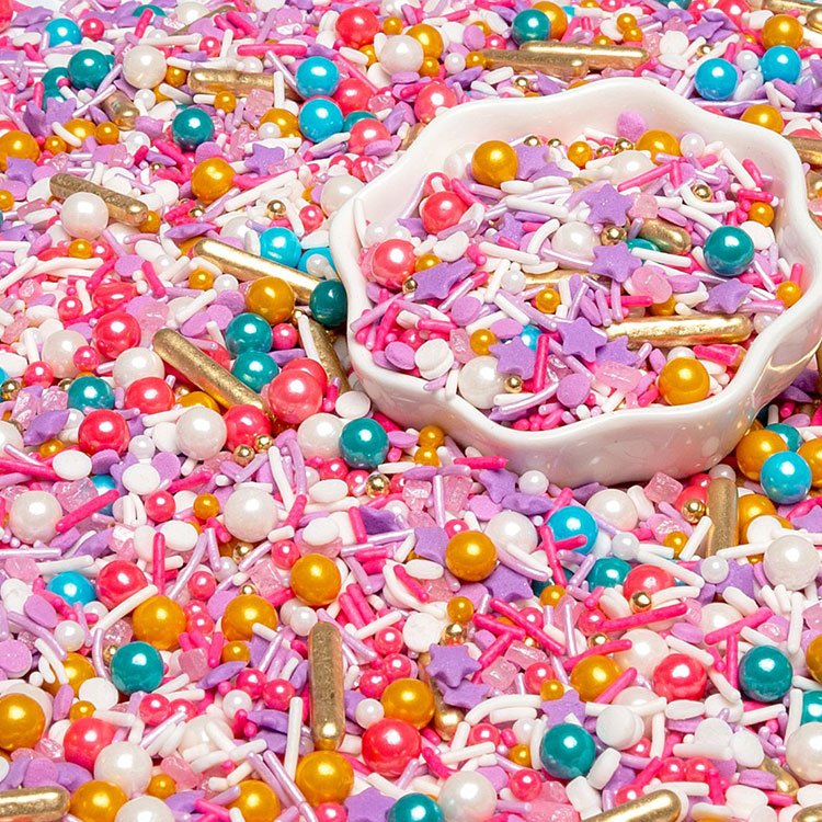 New Arrival Custom High Quality Candy Bulk Edible Sugar Sprinkles Pearl