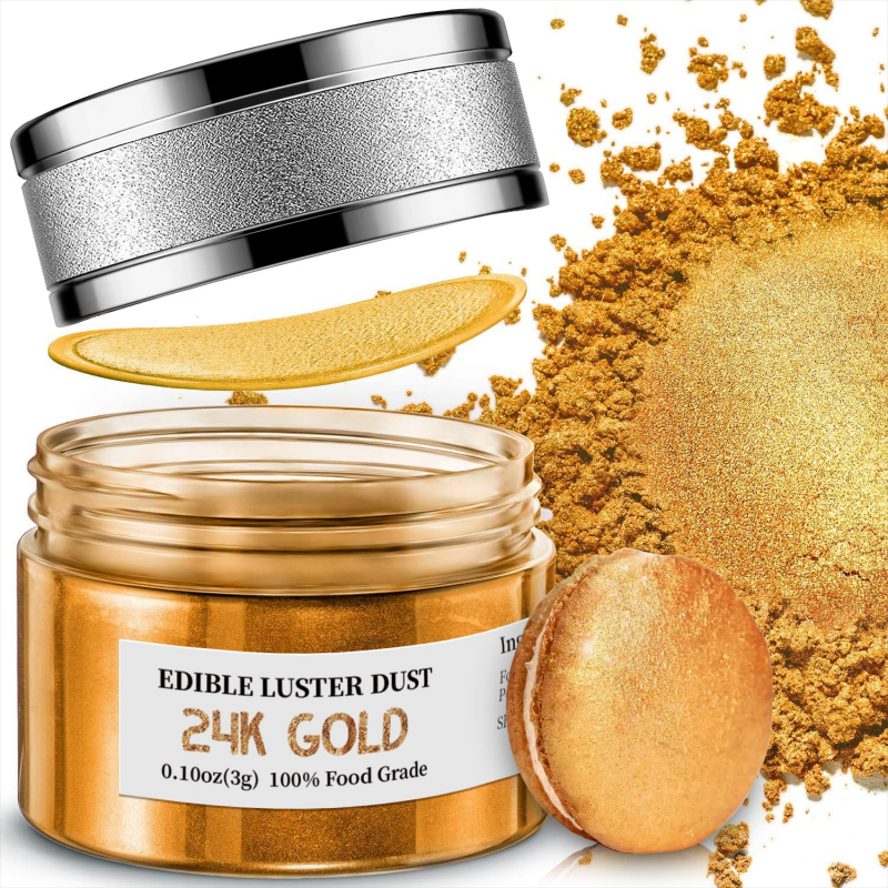 Baking Ingredients Edible Glitter Luster Dust for Cake Sprinkle Pasties Candy Floss Sugar