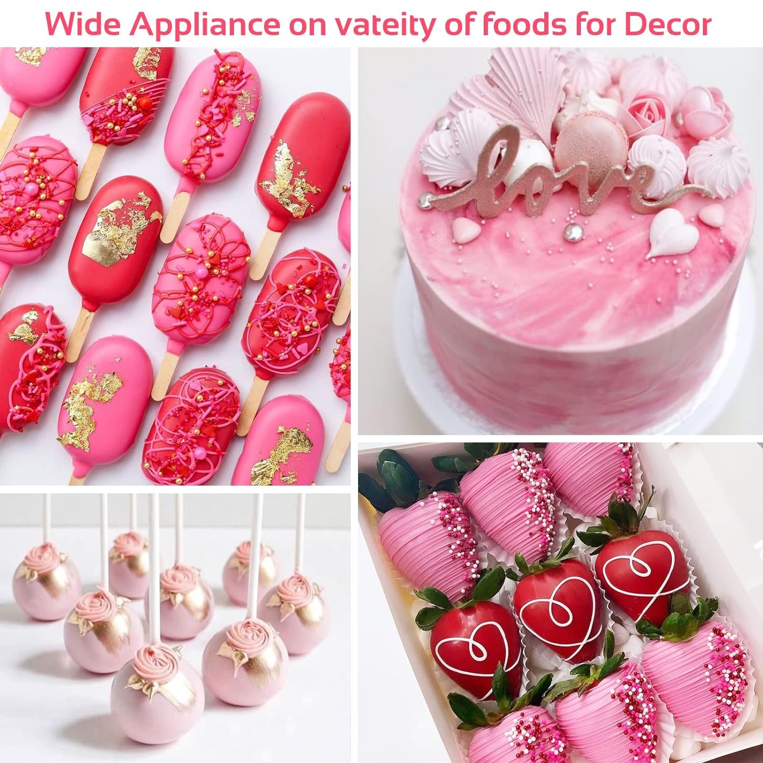 2024 Popular Food Grade Edible Luster Dust for Bakery Decoration Ingredients