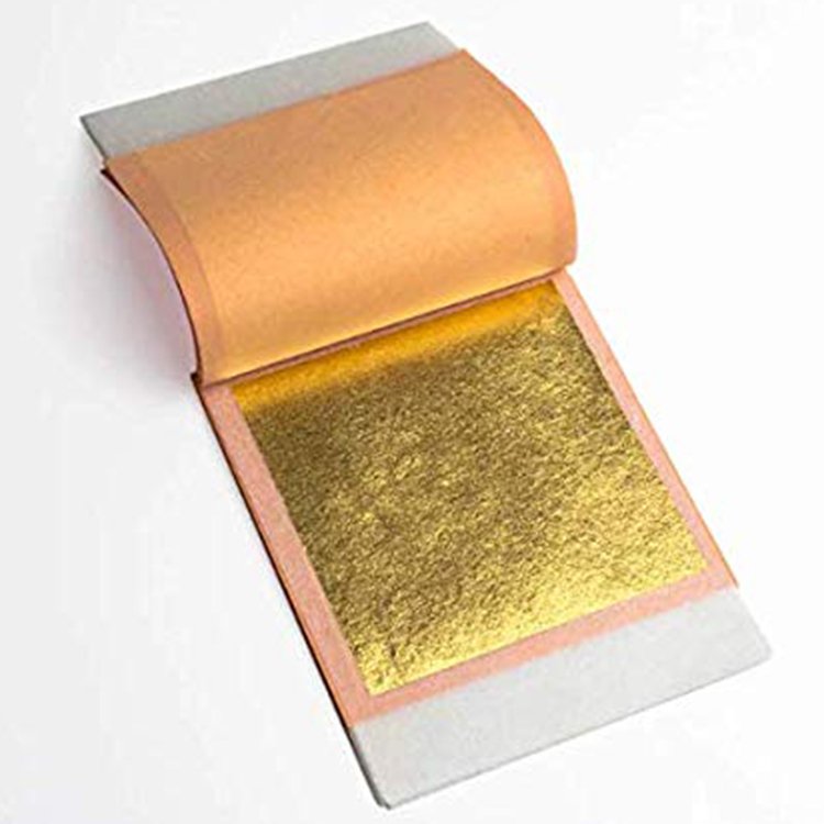 High Quality Edible Pure Gold Silver Leaf for Cake Decoration