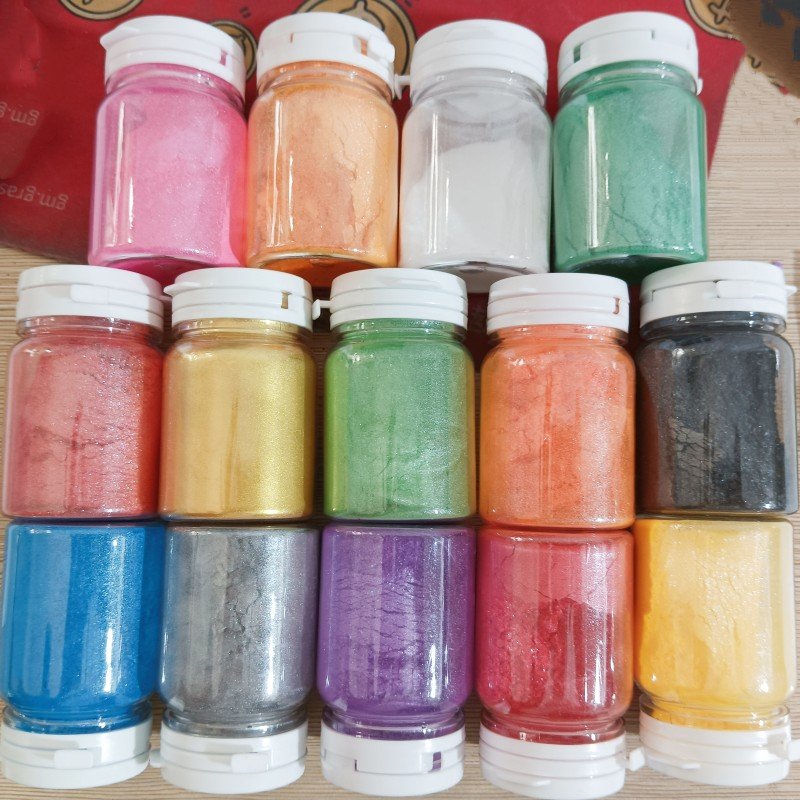 15g cake glitter dust edible gillters 14colors food coloring