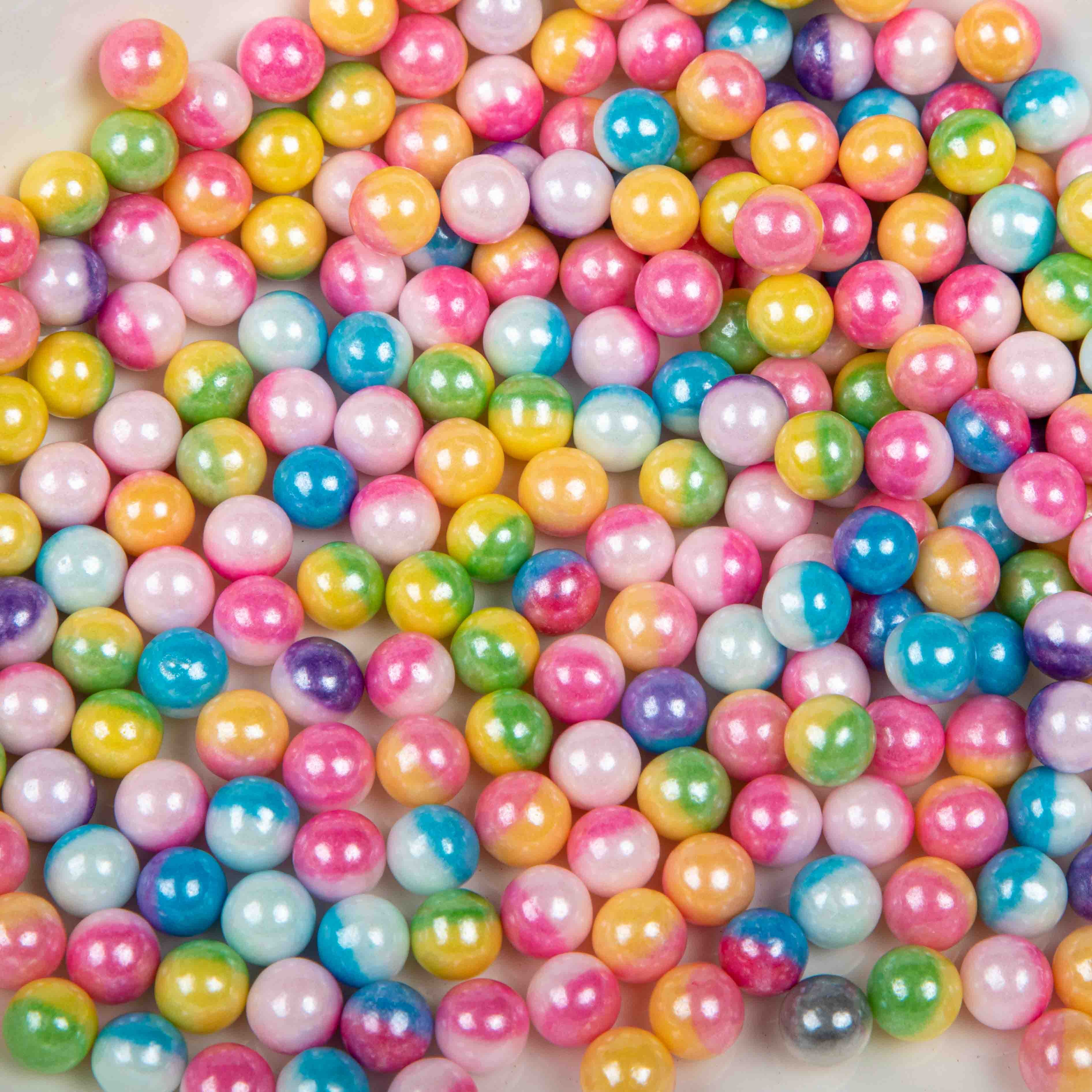 Rainbow Material Edible Bakery Decoration Sprinkles For Cakes