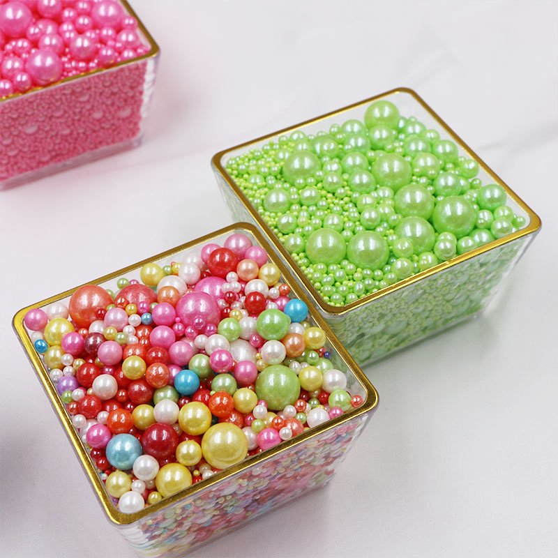 Wholesale edible sprinkles cake decoration sugar pearls bulk cake sprinkles edible 2mm Sprinkles cake decoration Edible