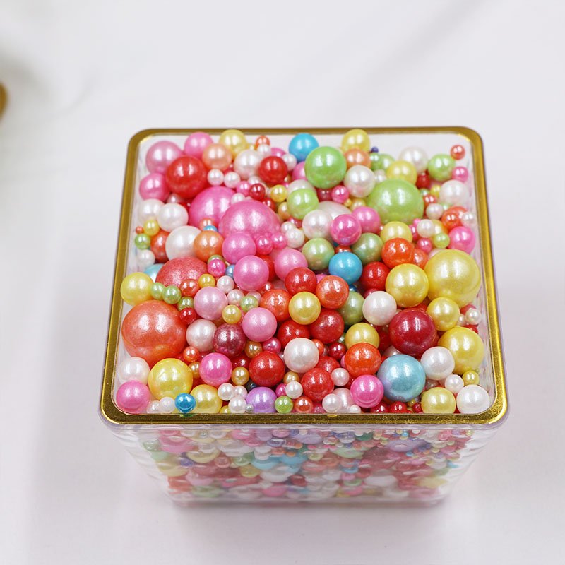 Wholesale edible sprinkles cake decoration sugar pearls bulk cake sprinkles edible 2mm Sprinkles cake decoration Edible