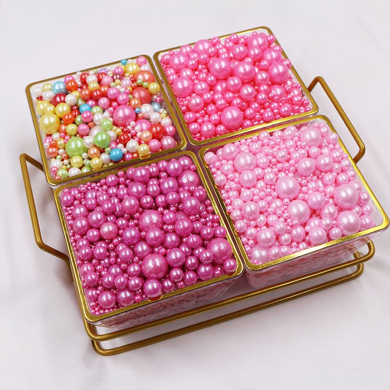 Wholesale edible sprinkles cake decoration sugar pearls bulk cake sprinkles edible 2mm Sprinkles cake decoration Edible