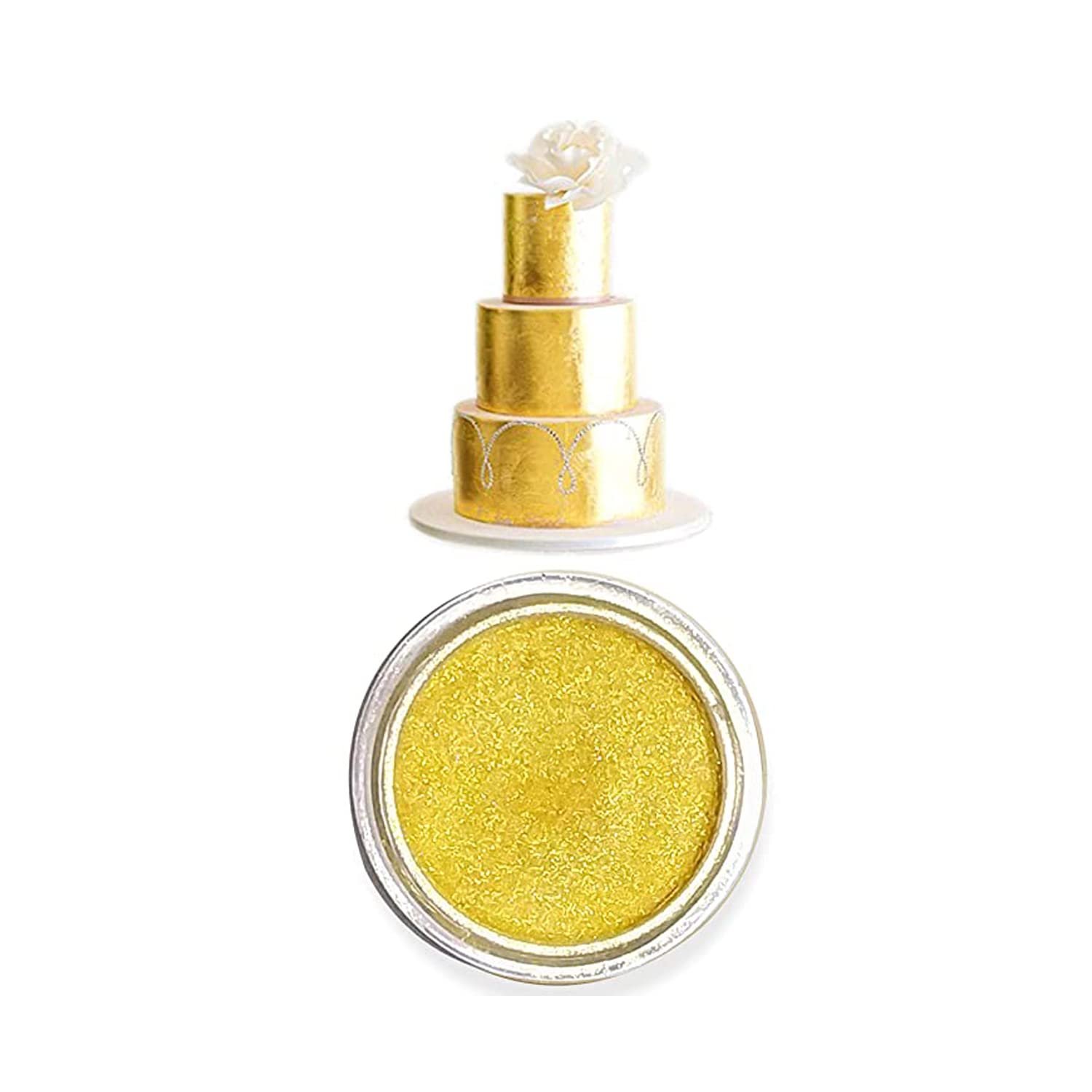 Food Grade Mica Powder Edible Glitter Edible Luster Dust For Cakes Drinks Chocolates