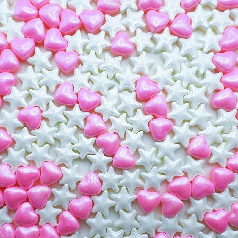 Sprinkles candy factory flower shape of candy bakery ingredients wholesalers pressed candy for cake decoration