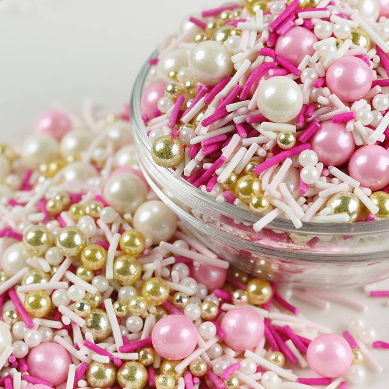 Metallic Candy Sprinkles Bakery Decoration Ingredients Trending Products 2024 New Arrivals Sprinkles Cake Decoration for Baking