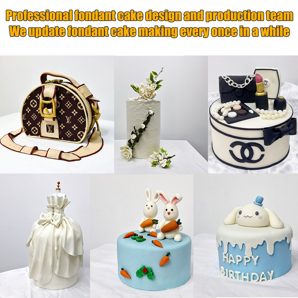 Edible Cake Decoration sugar fondant paste Sugaring paste manufacturer for Bakery Decoration Ingredients