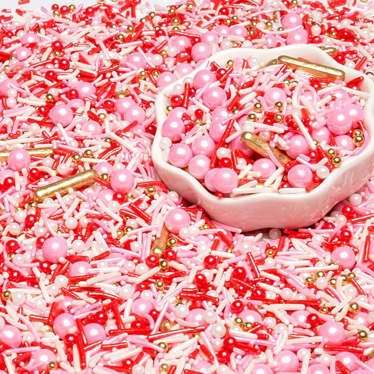 Bright Color Sugar Edible Glitter Star Sprinkles Candy Mix