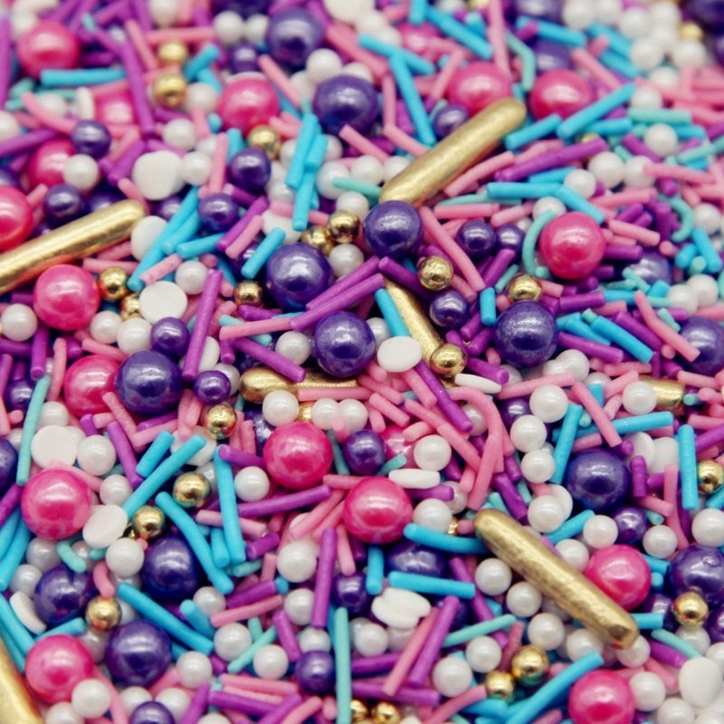Hotsale Mermaid Sprinkles Sugar Fishtail Shaped Sprinkles for Bakery Decoration