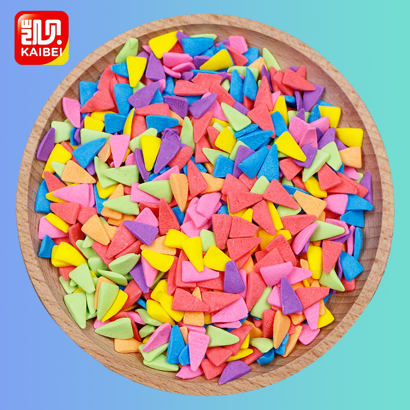 Edible confetti colorful flag hot sale Edible spanish sliced sprinkles halal sprinkles for cake sprinkles