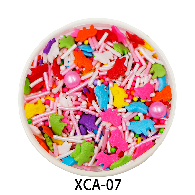 edible sugar beads halal sprinkles mixed Colors edible sugar Jimmies hot sale cake sprinkles for cake decoration