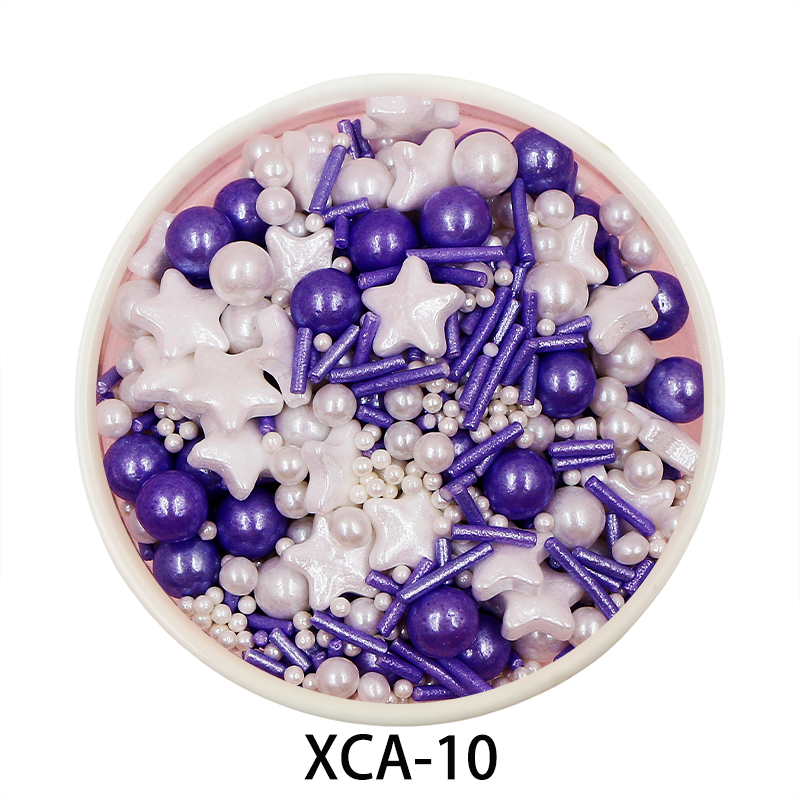 edible sugar beads halal sprinkles mixed Colors edible sugar Jimmies hot sale cake sprinkles for cake decoration