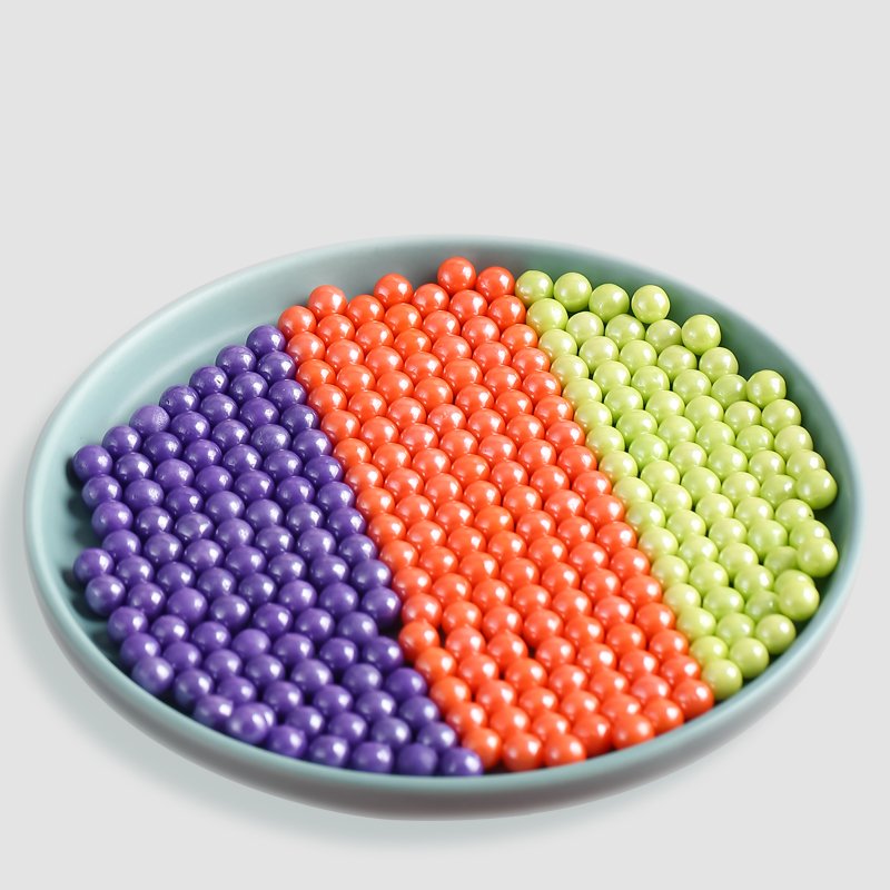 factory direct wholesale mix color edible molded candy pearlized 7mm colorful nonpareils in 85g bottle for cake ingredients