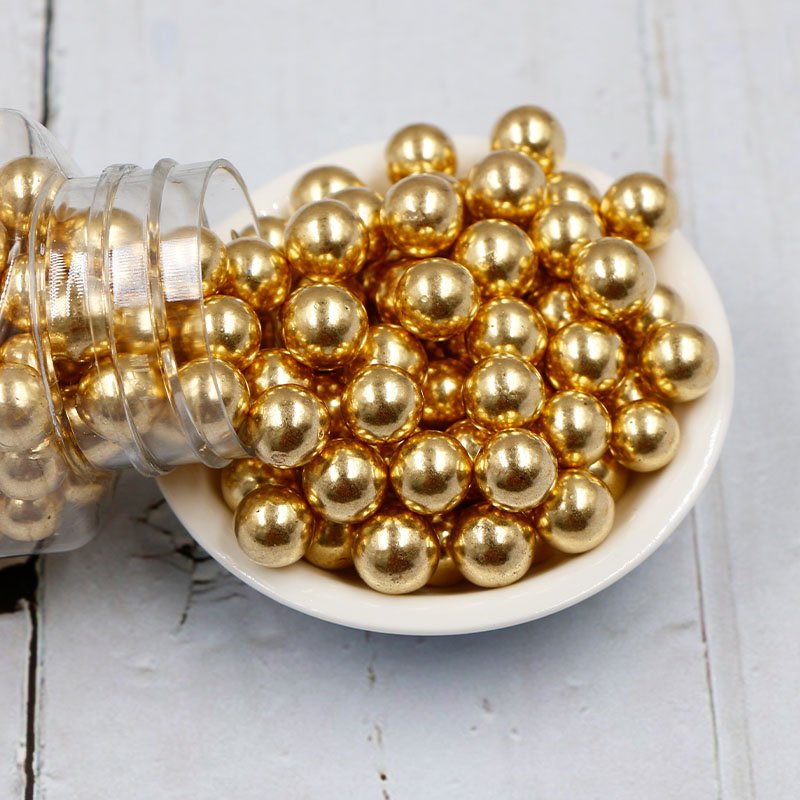 Bakery ingredients latest design edible sprinkles in bulk cake decorating supplies gold edible pearls