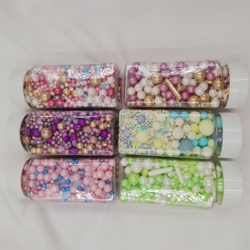 1kg Edible Sprinkle Cake Suppliers Sugar Cake Cake Decoration tools multi-Color mix Pearls