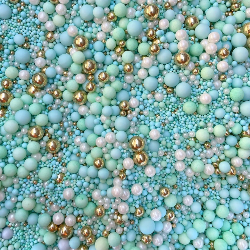 1kg Edible Sprinkle Cake Suppliers Sugar Cake Cake Decoration tools multi-Color mix Pearls