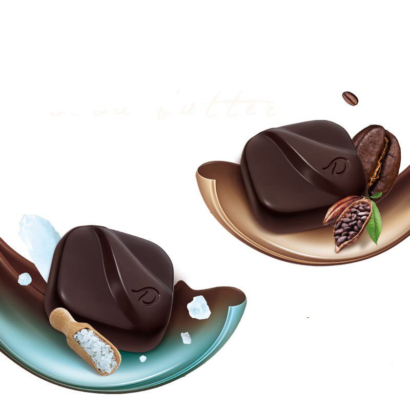 Wholesale Best Quality Hot sale New Sugar-Free Smell lavender Original Dark Chocolate 35g