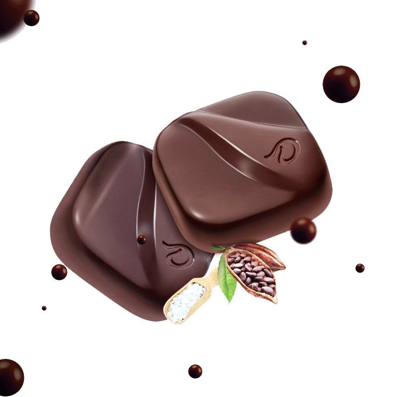 Wholesale Best Quality Hot sale New Sugar-Free Smell lavender Original Dark Chocolate 35g
