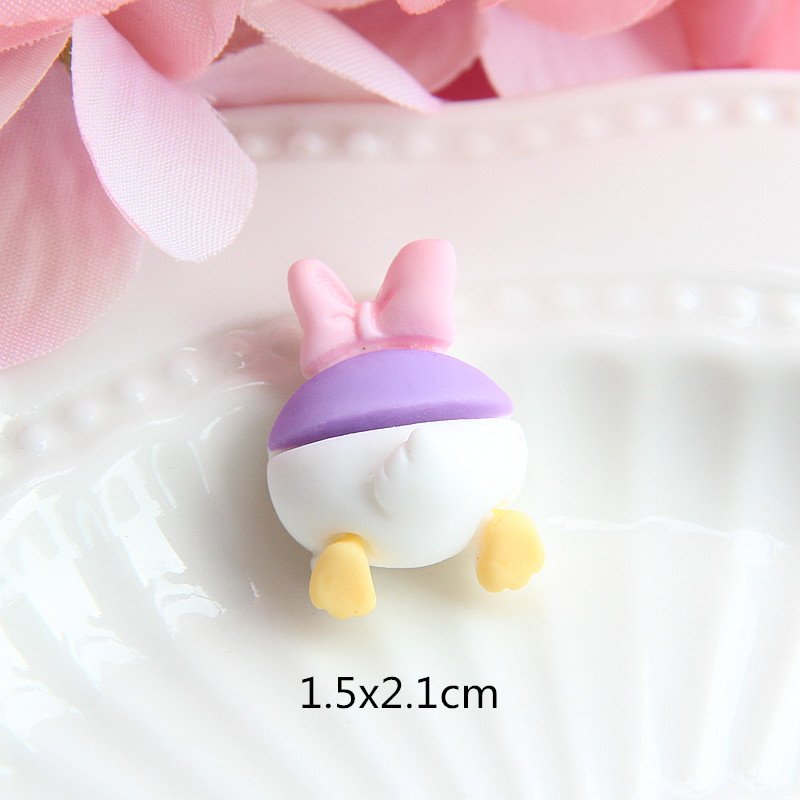 Foretrend HOT New Arriving Resin Cartoon Character Stereoscopic Bear Mickey Minnie Nail DIY Manicure Nail Art Decorations