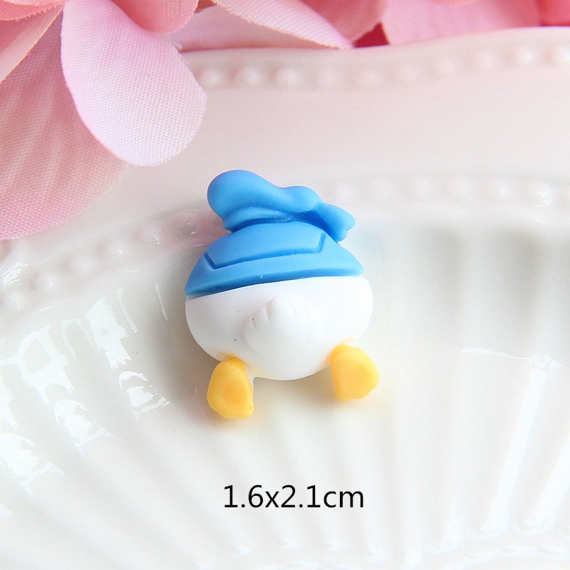 Foretrend HOT New Arriving Resin Cartoon Character Stereoscopic Bear Mickey Minnie Nail DIY Manicure Nail Art Decorations