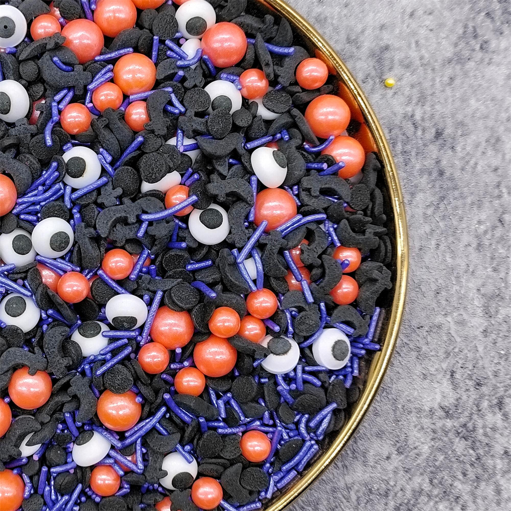 Eye sprinkles eyes halloween candy for cake decoration