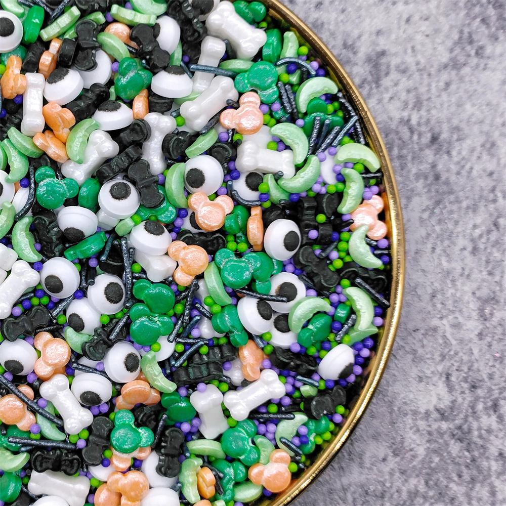 Eye sprinkles eyes halloween candy for cake decoration