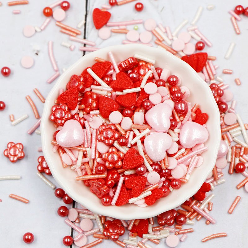 Cake decorating ingredients valentine's Cake Sprinkles Edibler Icing Sugars Confetti Sprinkles Mixes Jimmy