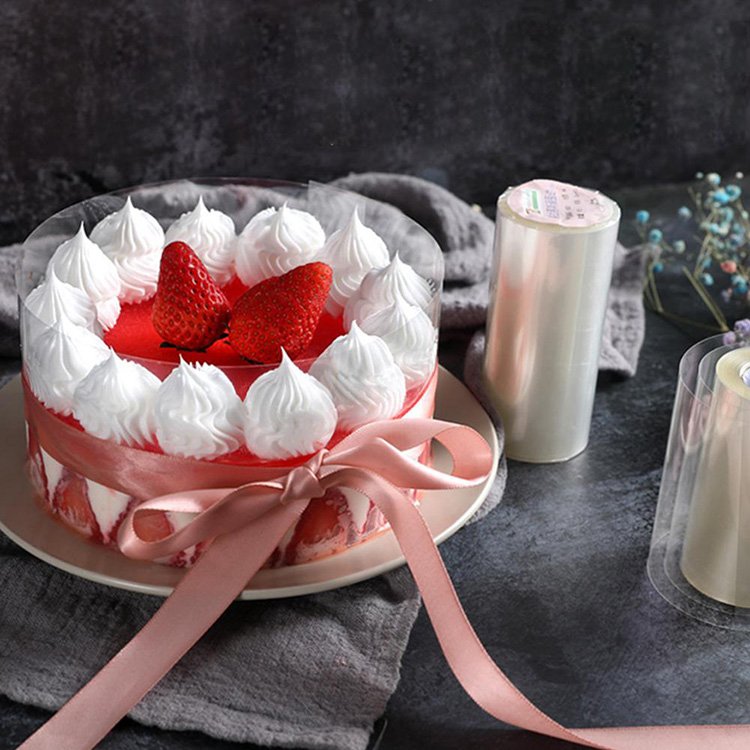 Transparent Mousse Cake Edges Wrap Dessert Surrounding DIY Baking Bounded Film Candy Cake Edge Band Packaging Decoration Tools