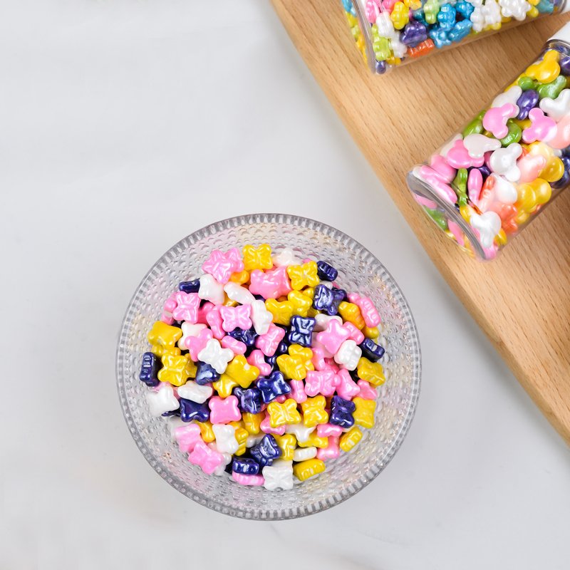 Sprinkles candy factory star flower moon shape of candy bakery ingredients wholesalers pressed candy for cake decoration