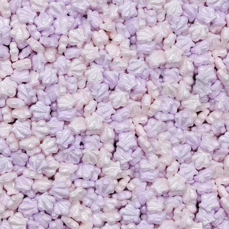 2024 shell sprinkles Colorful Bulk Sprinkles Edible Sugar Beads For Cake Decorations sugar cakes