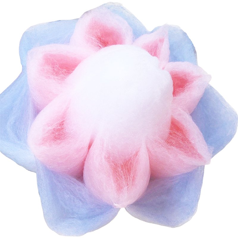 Cotton candy machine special raw materials color fruity sugar white sugar coarse color sand sugar Vanilla marshmallows