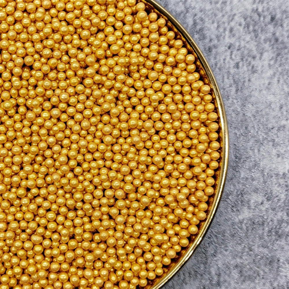 Skytop 2mm 4mm 7mm 10mm 14mm Cake Sprinkles Cake Decoration Edible sprinkle gold Sugar for sprinkle making machine