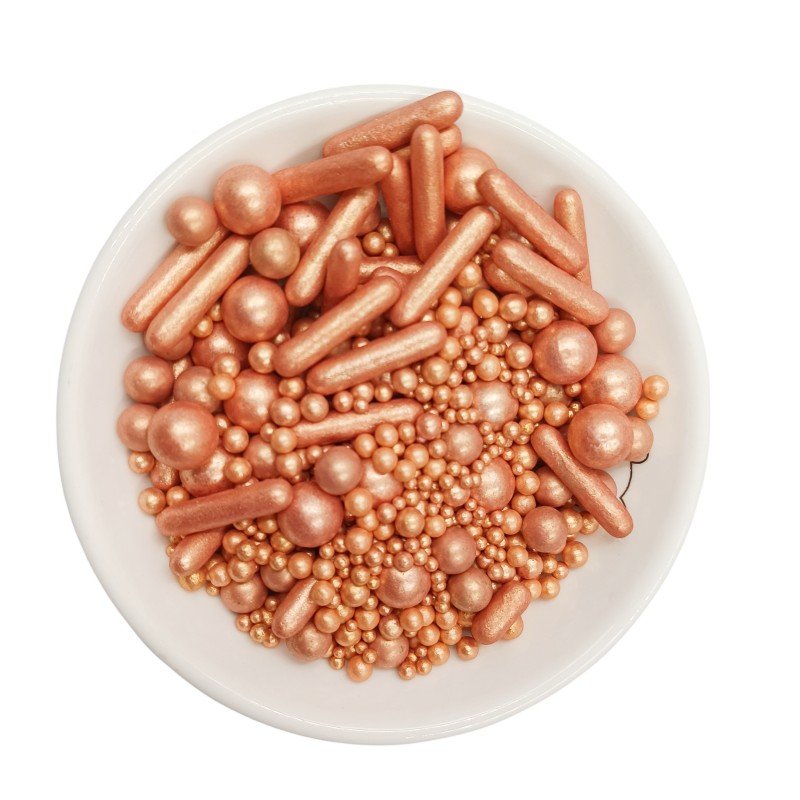 Edible Sugar Beads Metallic Sugar Balls Cake Sprinkle